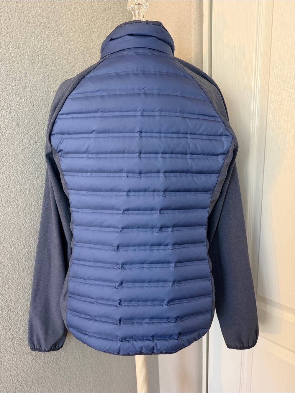 Columbia Women’s Flash Forward Hybrid Jacket, Bluebell/Nocturnal Size Large - Picture 4 of 13